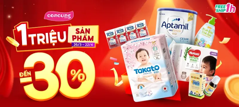 mã giảm giá Con Cưng