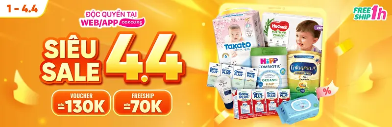 mã giảm giá Con Cưng