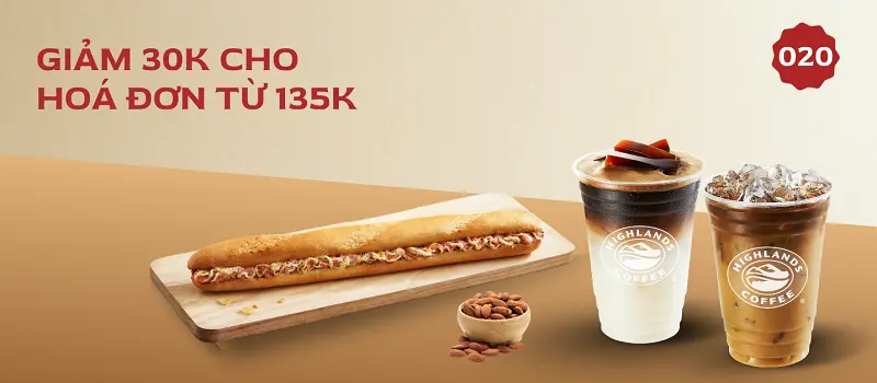 voucher Highlands Coffee